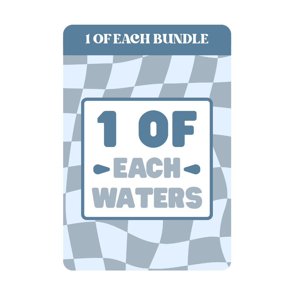 1 of Each Waters - 25 Total