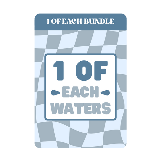 1 of Each Waters - 25 Total